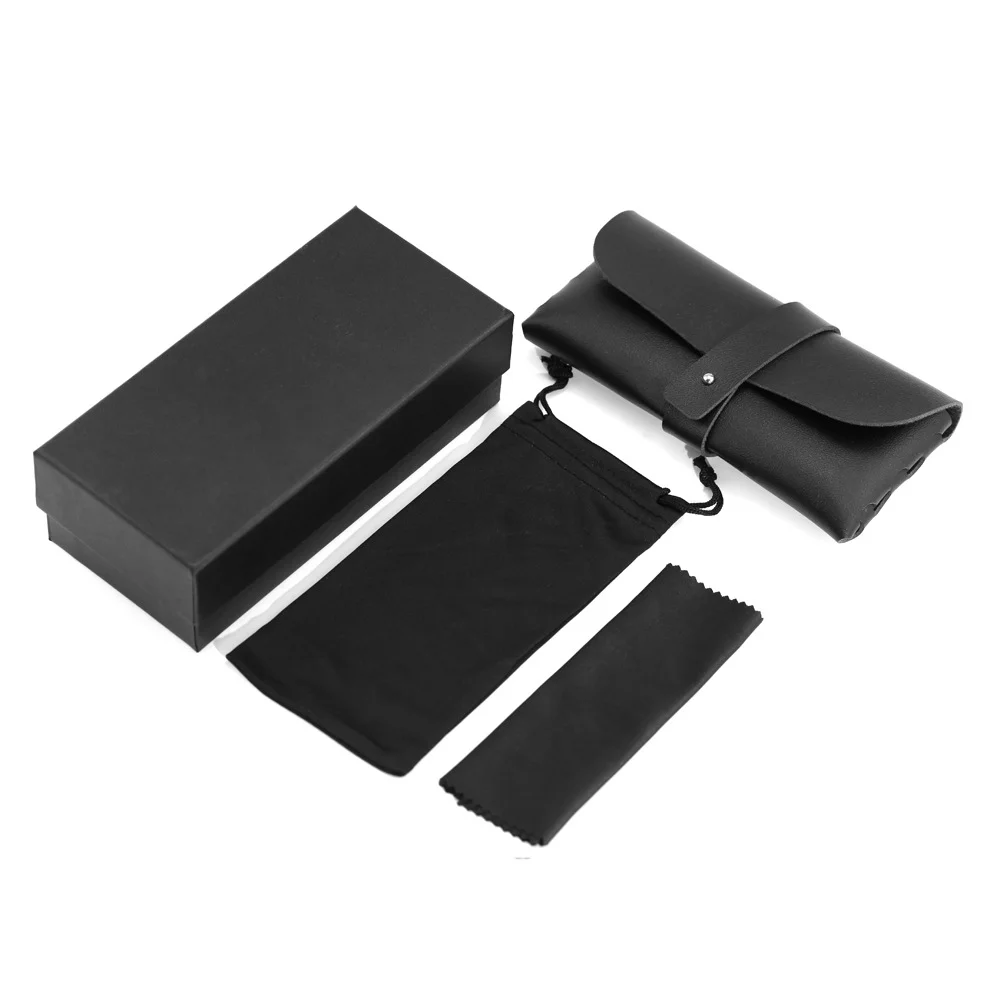   Elegant Glasses Case Set — Sunglasses, Reading Glasses & Eyeglass Cloth Included, Premium Eyewear Accessories - View 5