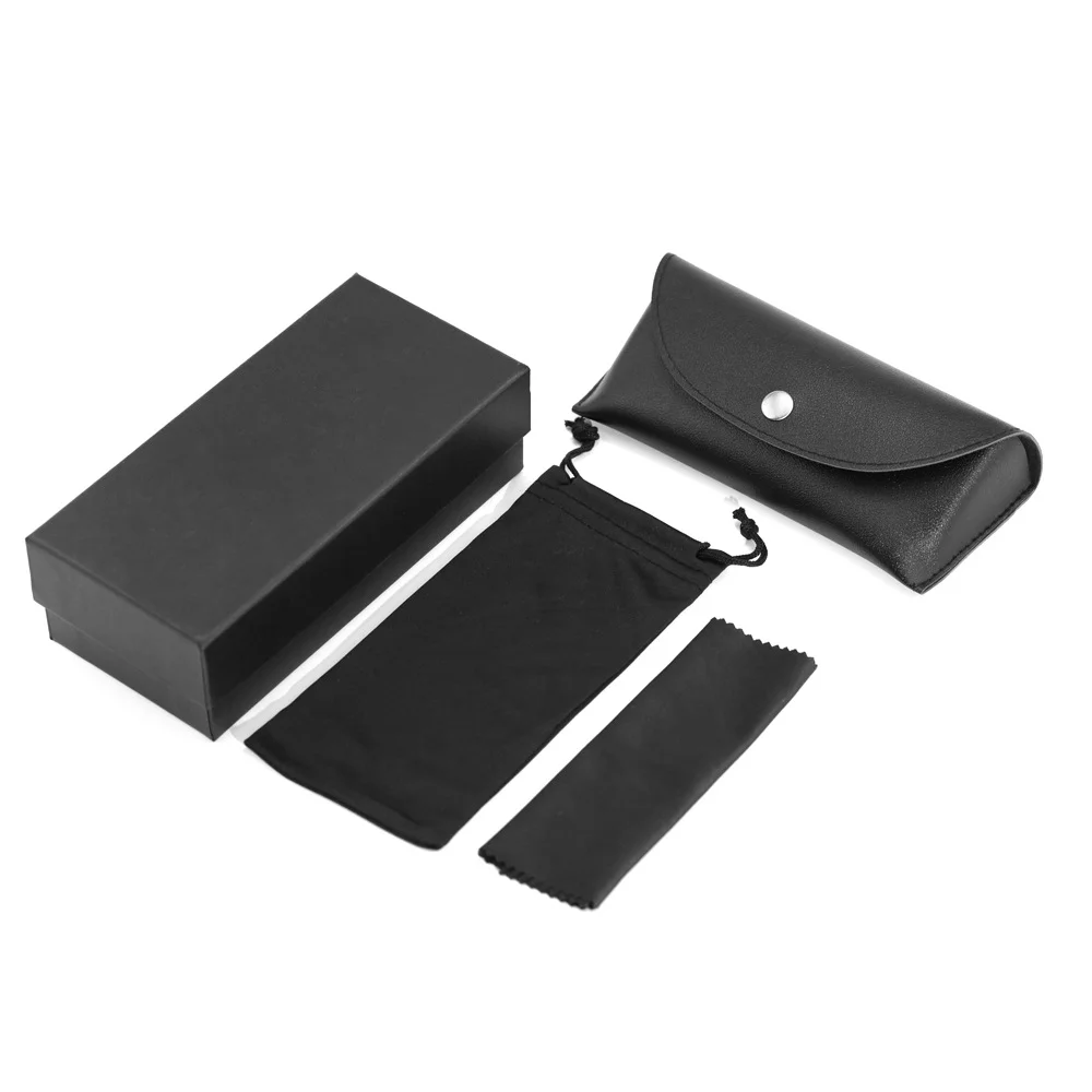   Elegant Glasses Case Set — Sunglasses, Reading Glasses & Eyeglass Cloth Included, Premium Eyewear Accessories - View 6