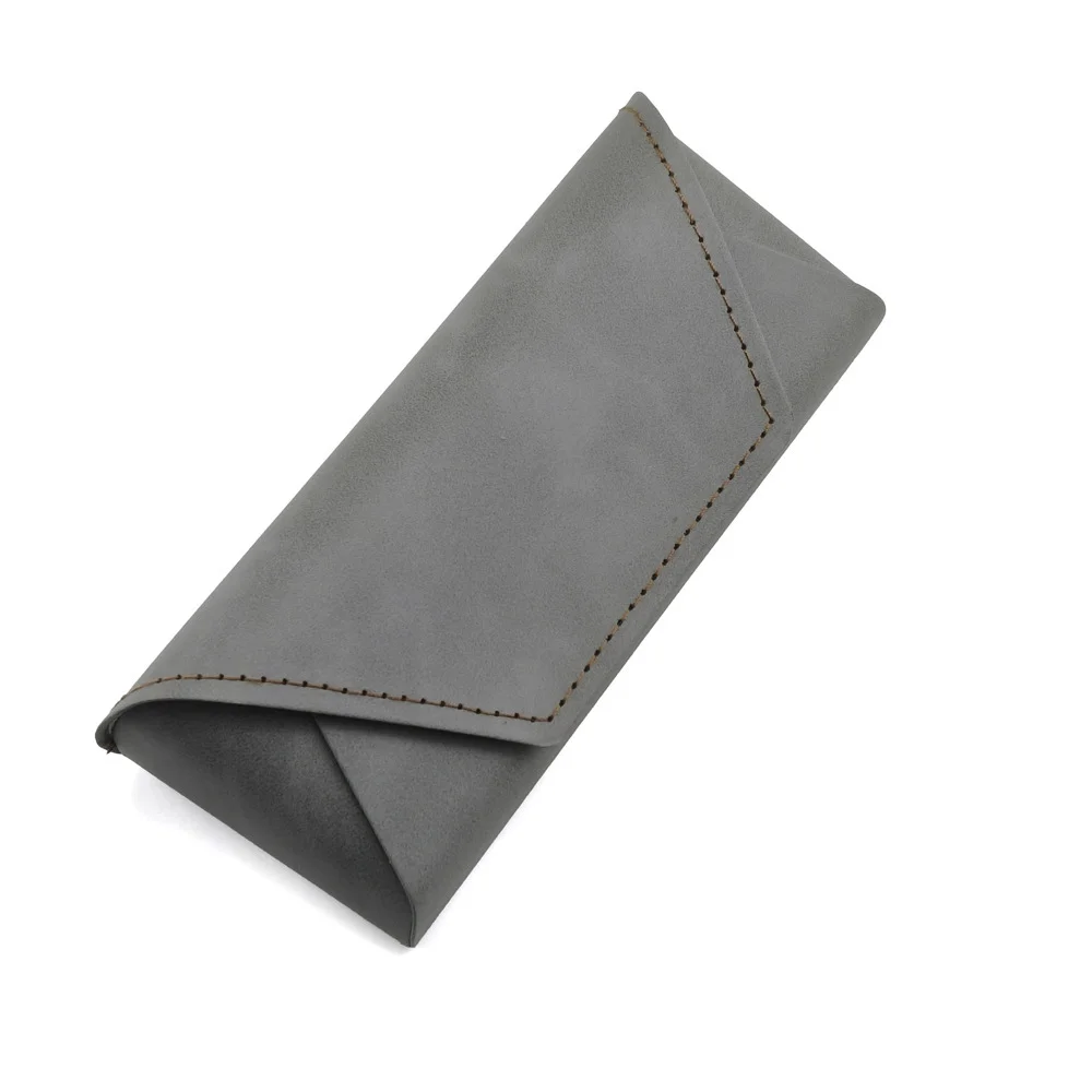  Leather Premium Leather Glasses Case Set — Soft Pouch with Lid-and-Base Gift Box, Custom Logo Available - Details 19