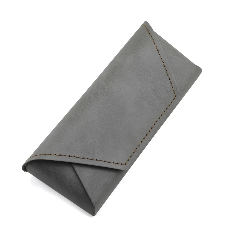  Leather New Arrival Trendy Leather Sunglasses Case Set — Portable Lid-and-Base Box with Soft Pouch, Complete Eyewear Packaging Kit, Custom Logo Available - Details 26