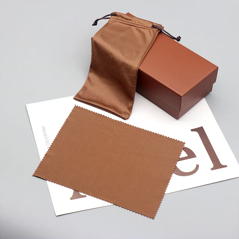  Genuine Leather Handcrafted Leather Glasses Case Set — Premium Bun-Style Storage Box for Prescription Glasses & Sunglasses - Details 10