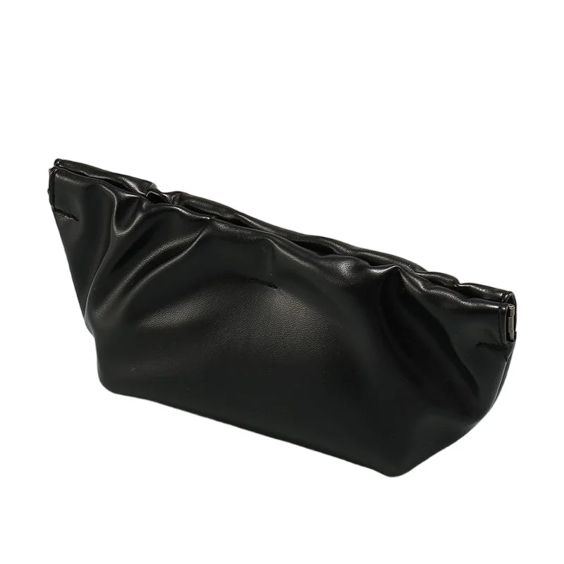  PU Leather Premium GM Elastic-Opening Sunglasses Case Set — Large Capacity PU Cloud Pouch with Custom Logo - View 3