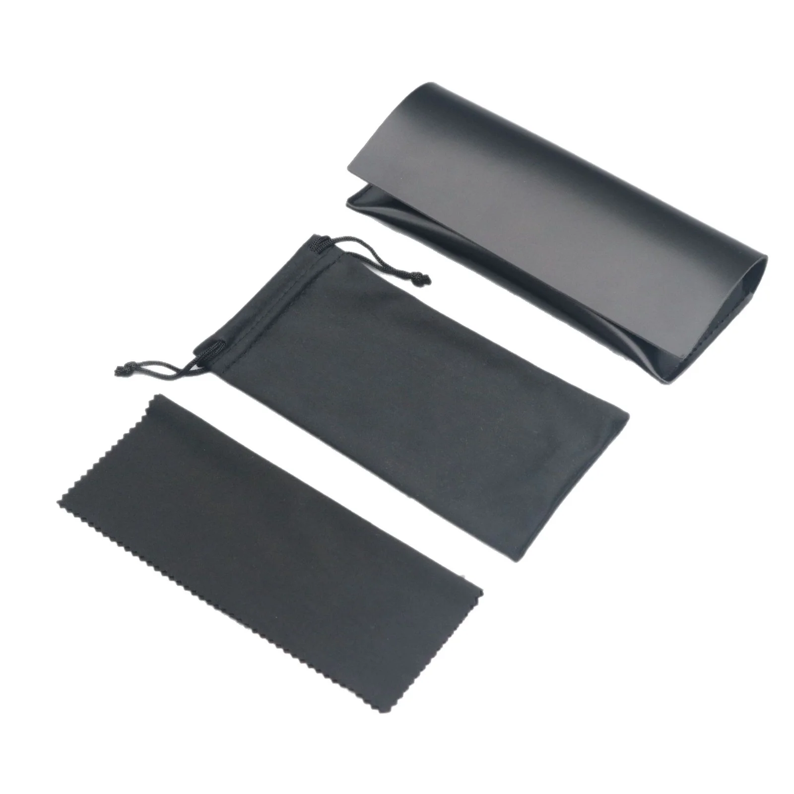 Leather Premium Leather Soft Glasses Case Set — Portable Eyewear Pouch for Sunglasses & Prescription Glasses, Custom Logo Available - View 4