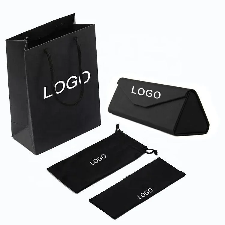  Leather New Arrival Leather Folding Sunglasses Case — Crush-Resistant Rectangular Hard Shell Box with Sliding Drawer Design - View 8