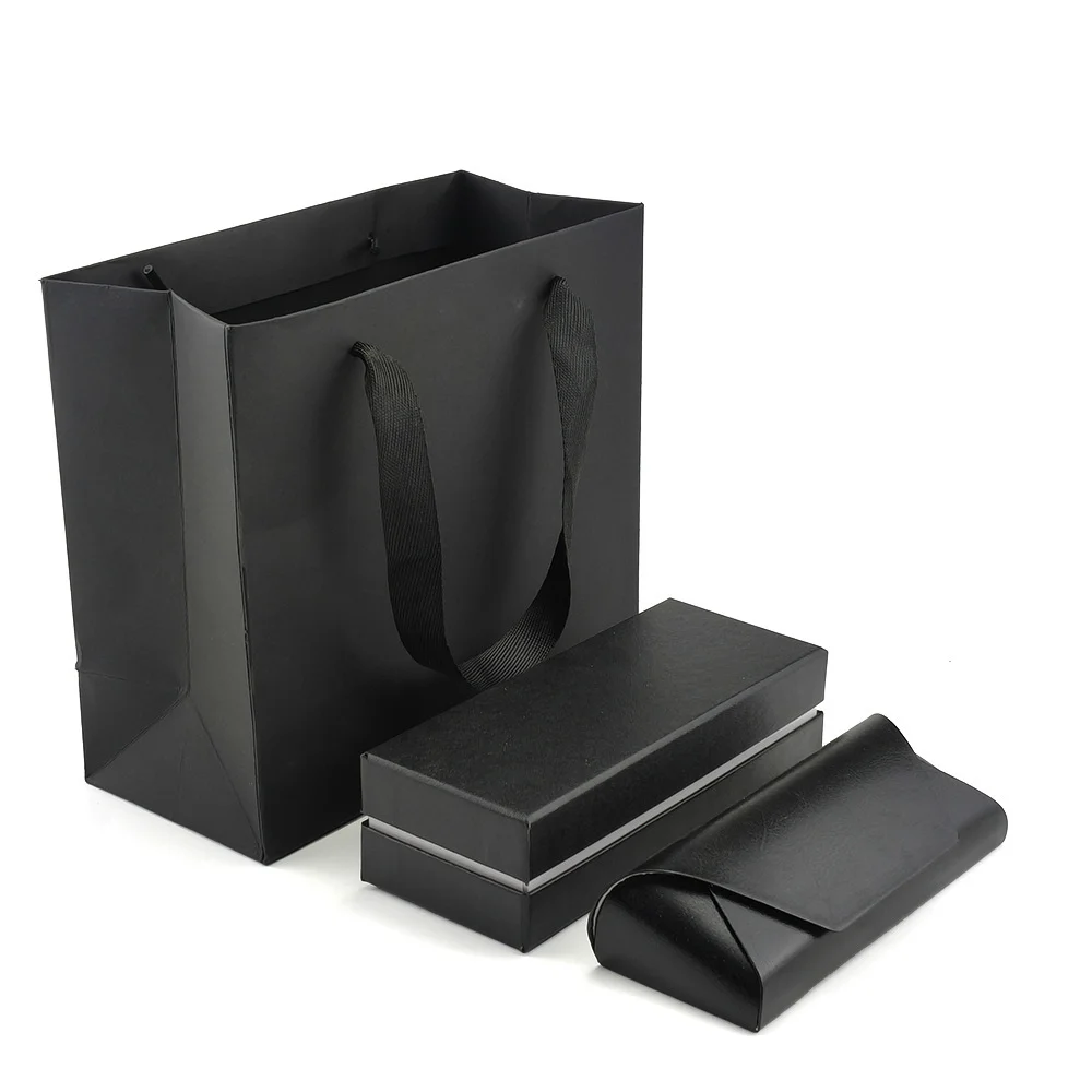  PU Leather Premium PU Leather Glasses Case Set — Lid-and-Base Box for Sunglasses & Prescription Glasses, Custom Logo Available - Details 28