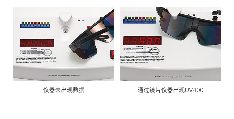 Black Polycarbonate (PC) Windproof Cycling Glasses - Stylish Outdoor Sports Sunglasses / $1.86 per pair (Wholesale Price) - Details 1