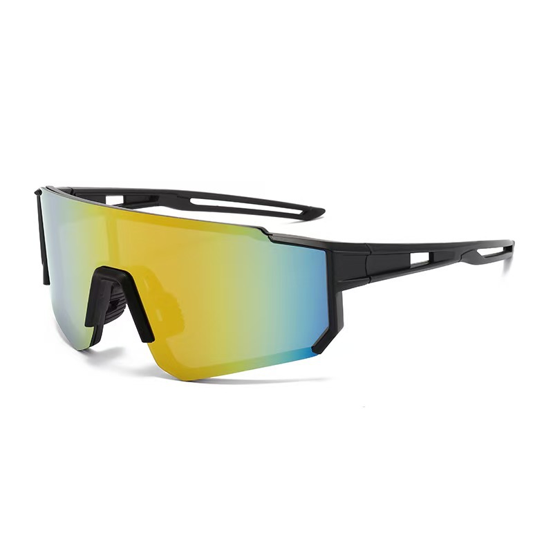 Black-Grey,White-Grey,Black-Green Revo... PC Stylish Cycling Sunglasses for Men & Women – Day & Night Outdoor Sports Eyewear with UV400 Protection. Trendy Euro-American Design for Running, Riding, and Driving - Details 5