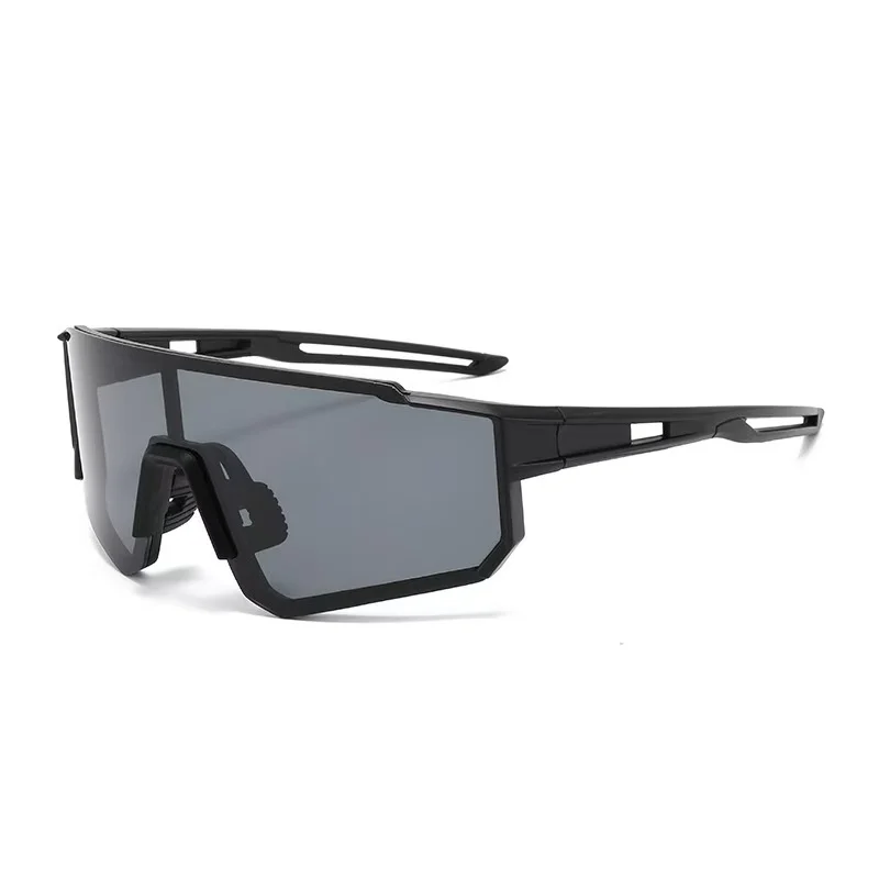 Black-Grey，White-Grey，Black-Green Revo... PC Stylish Cycling Sunglasses for Men & Women – Day & Night Outdoor Sports Eyewear with UV400 Protection. Trendy Euro-American Design for Running, Riding, and Driving - View 1