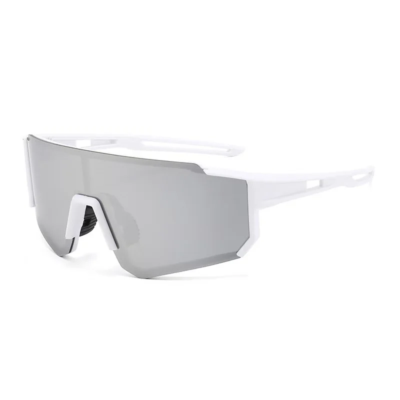 Black-Grey，White-Grey，Black-Green Revo... PC Stylish Cycling Sunglasses for Men & Women – Day & Night Outdoor Sports Eyewear with UV400 Protection. Trendy Euro-American Design for Running, Riding, and Driving - View 7