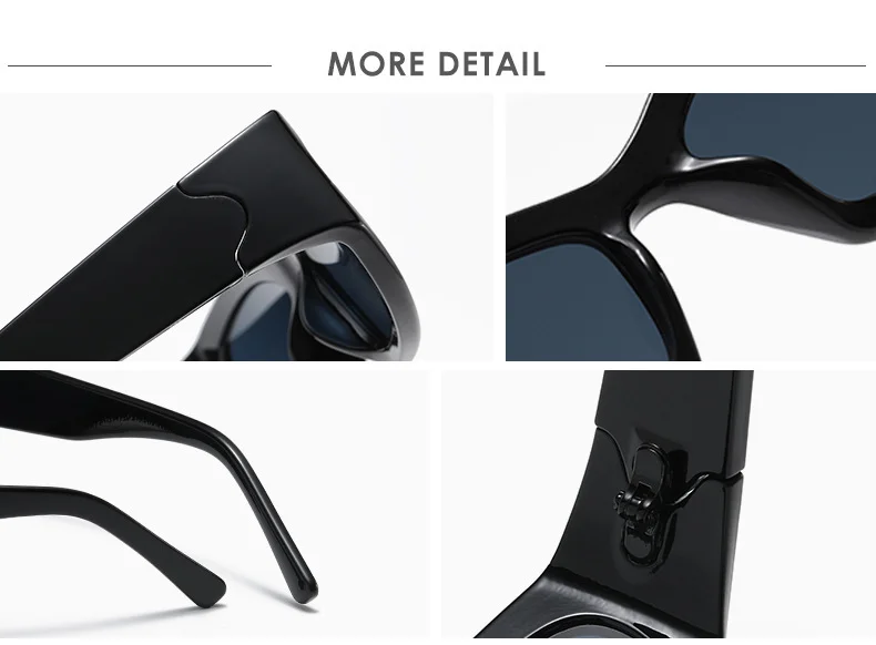 Electroplated Silver Metal Women's Y2K Style Ultra-Cool Sunglasses / $0.52 per pair (Wholesale Price) - View 3