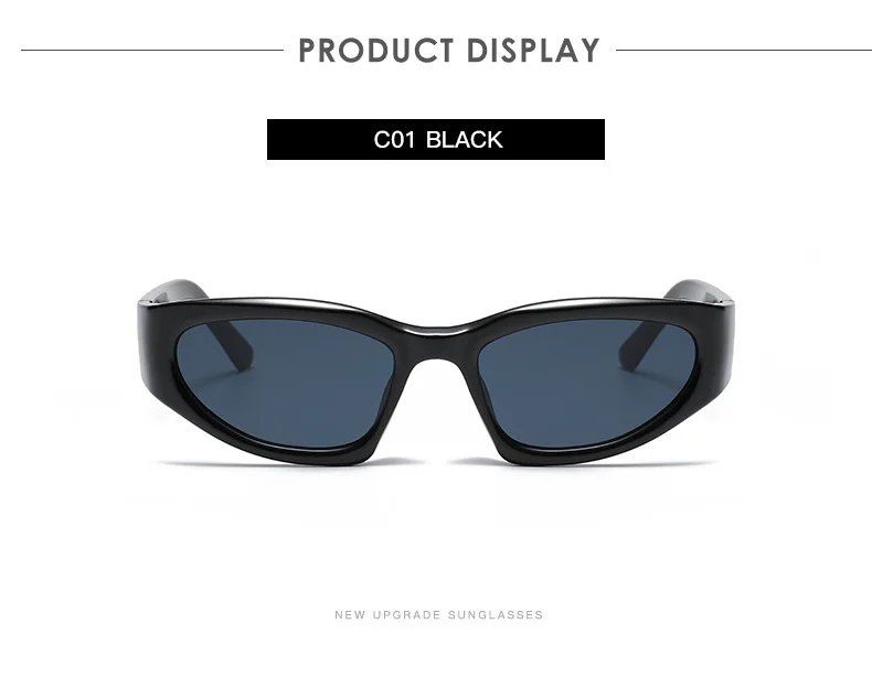 Electroplated Silver Metal Women's Y2K Style Ultra-Cool Sunglasses / $0.52 per pair (Wholesale Price) - Details 3
