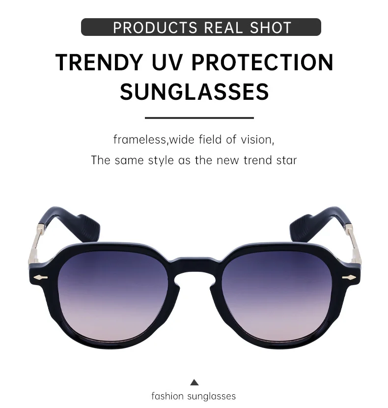 Black Metal Trendy Vintage Leopard Sun Glasses Women - Fashion Small Square Outdoor UV Protection Eyewear - Details 5