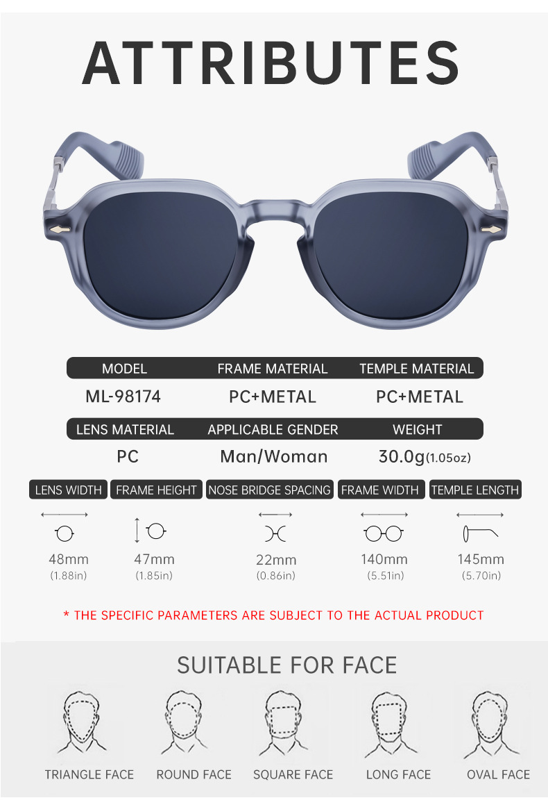 Black Metal Trendy Vintage Leopard Sun Glasses Women - Fashion Small Square Outdoor UV Protection Eyewear - Details 9