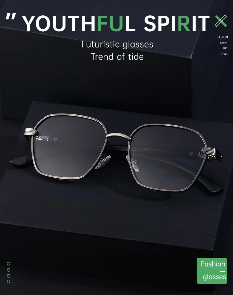 Black Metal Retro Faux Wood Sunglasses - High-End Square Frame Polarized Driving Shades Wholesale - Details 8