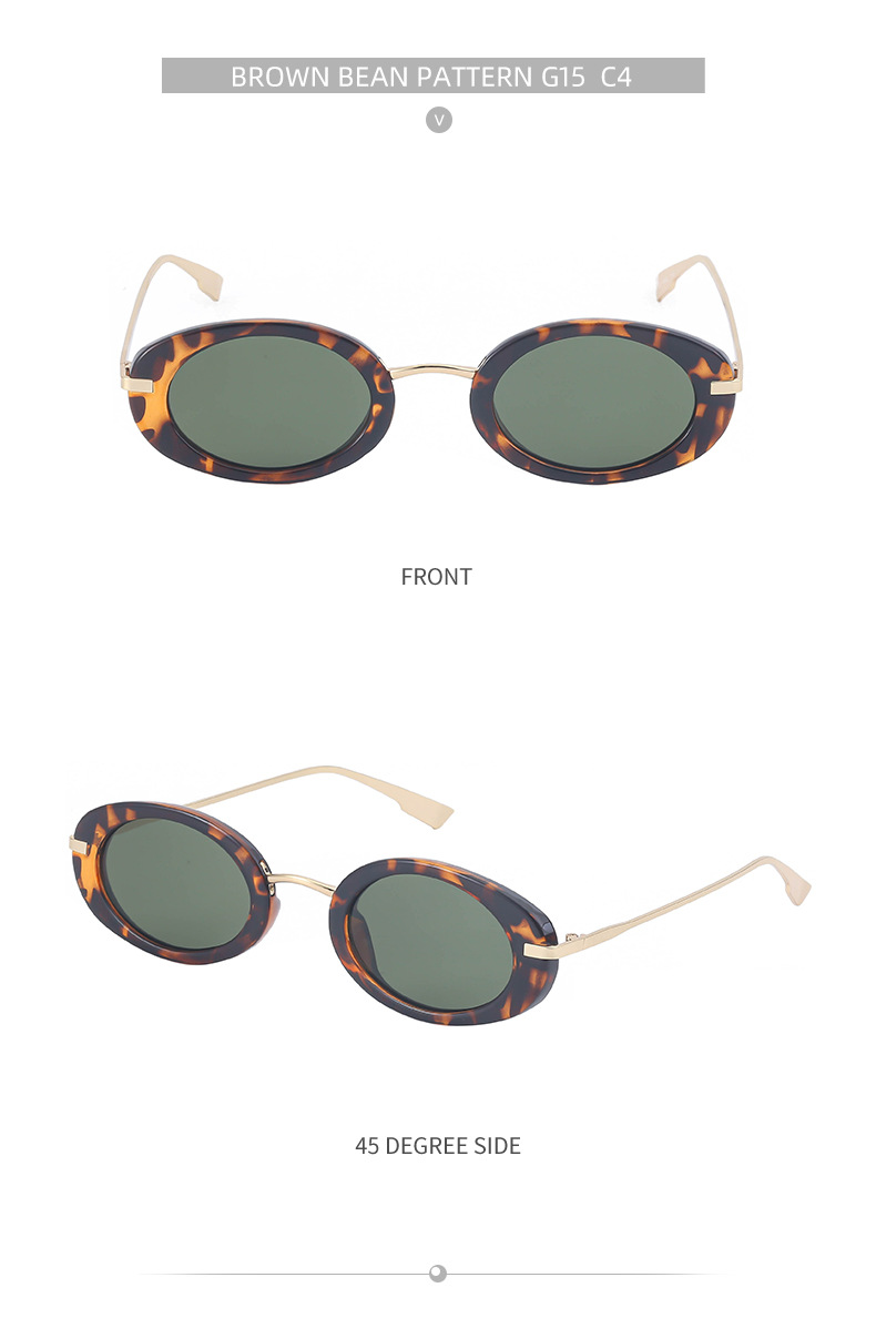 Black Metal Unisex Small Frame Steampunk Sunglasses - Trendy Retro Personalized Eyewear Wholesale - Details 14