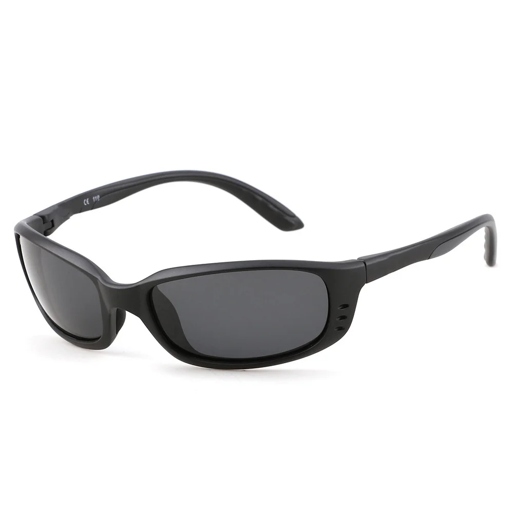 Black TR90 Vintage Americana Cat Eye Sunglasses | Chic UV400 Polarized Shades for Women & Men - View 5