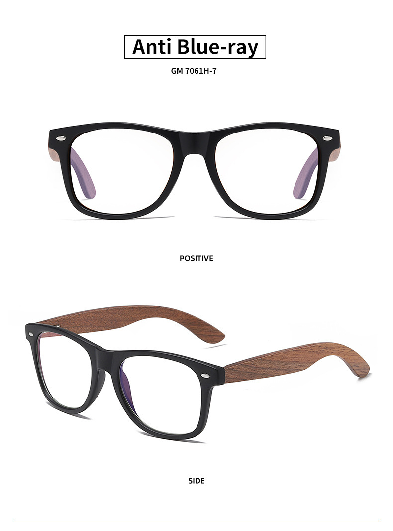 Walnut Walnut Wood + Polarized Lens Premium Walnut Wood Sunglasses – Polarized Bamboo Frames with a Vintage European Flair - Details 14