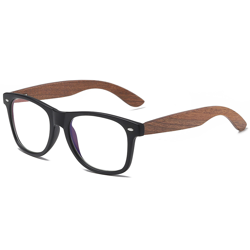 Walnut Walnut Wood + Polarized Lens Premium Walnut Wood Sunglasses – Polarized Bamboo Frames with a Vintage European Flair - View 6