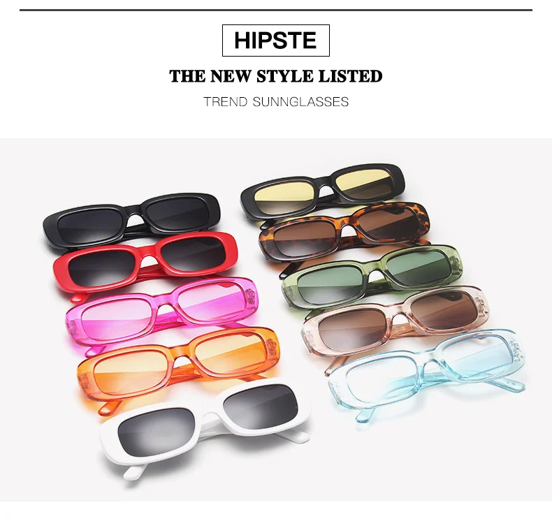Jelly colors PC Small Frame Sunglasses - Trendy Jelly Colors for Street Style / $0.52 per pair (Wholesale Price) - View 4