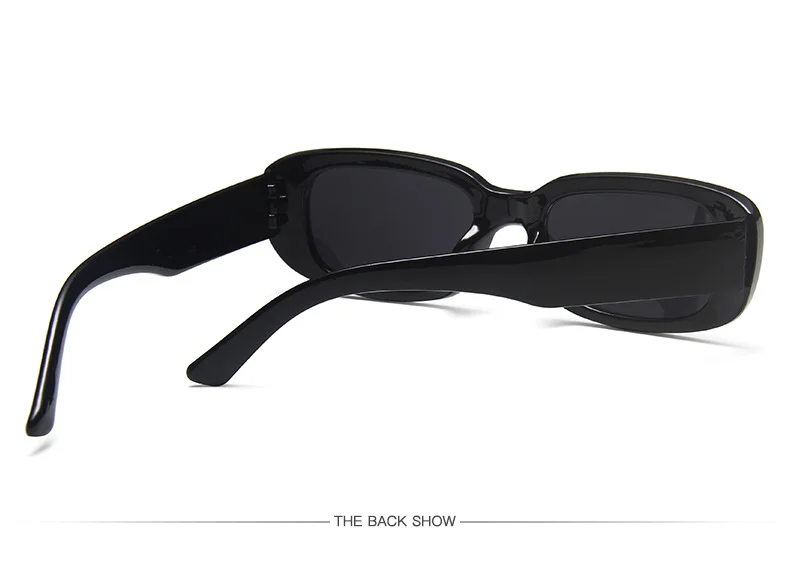 Jelly colors PC Small Frame Sunglasses - Trendy Jelly Colors for Street Style / $0.52 per pair (Wholesale Price) - Details 4