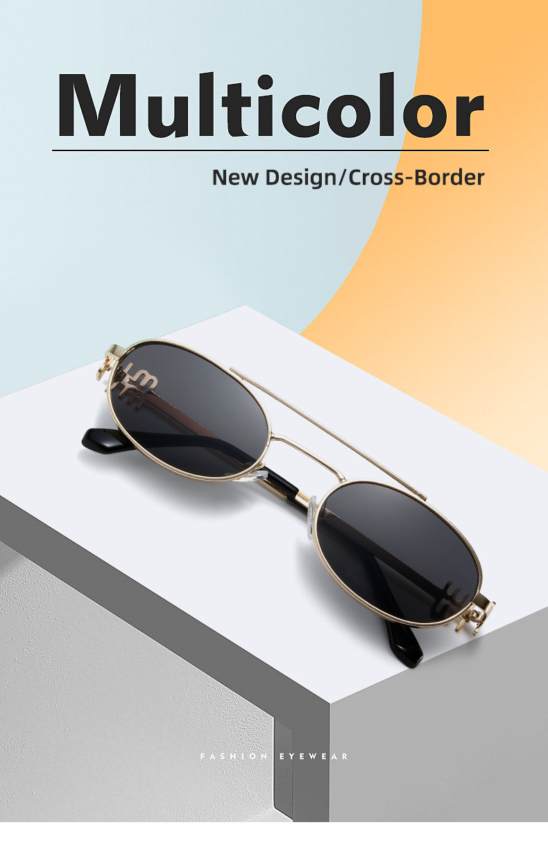 Mocha Brown PC Double-Bridge Sunglasses - Retro Mocha Brown UV Protection / $1.76 per pair (Wholesale Price) - View 3