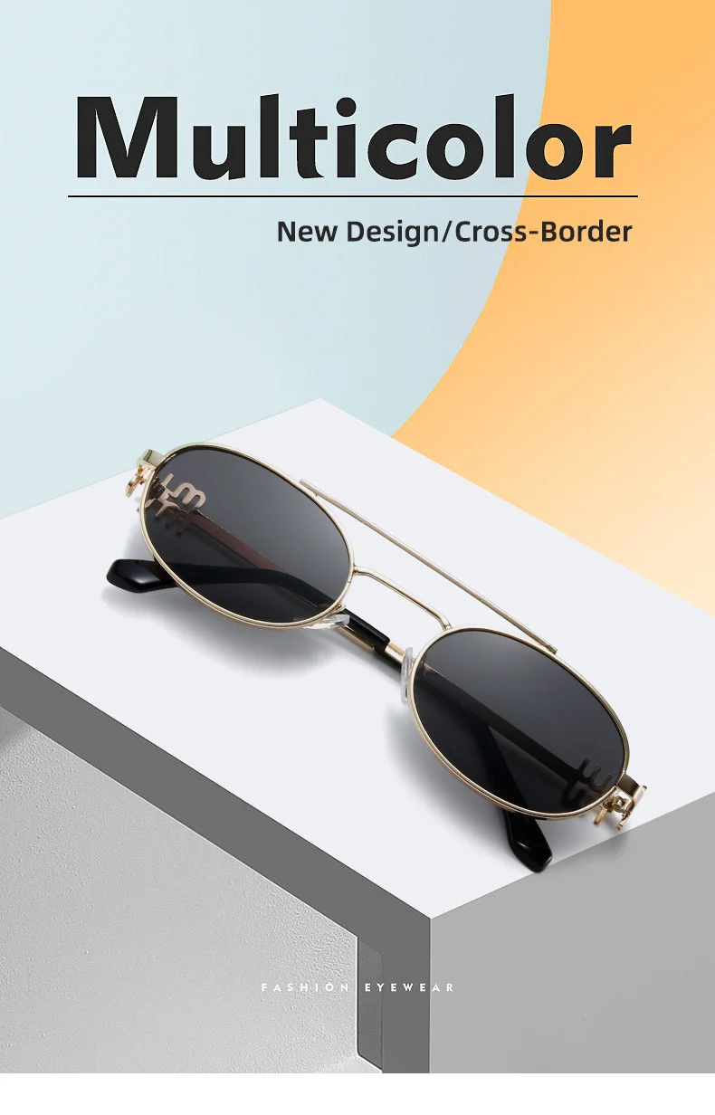 Mocha Brown PC Double-Bridge Sunglasses - Retro Mocha Brown UV Protection / $1.76 per pair (Wholesale Price) - View 3