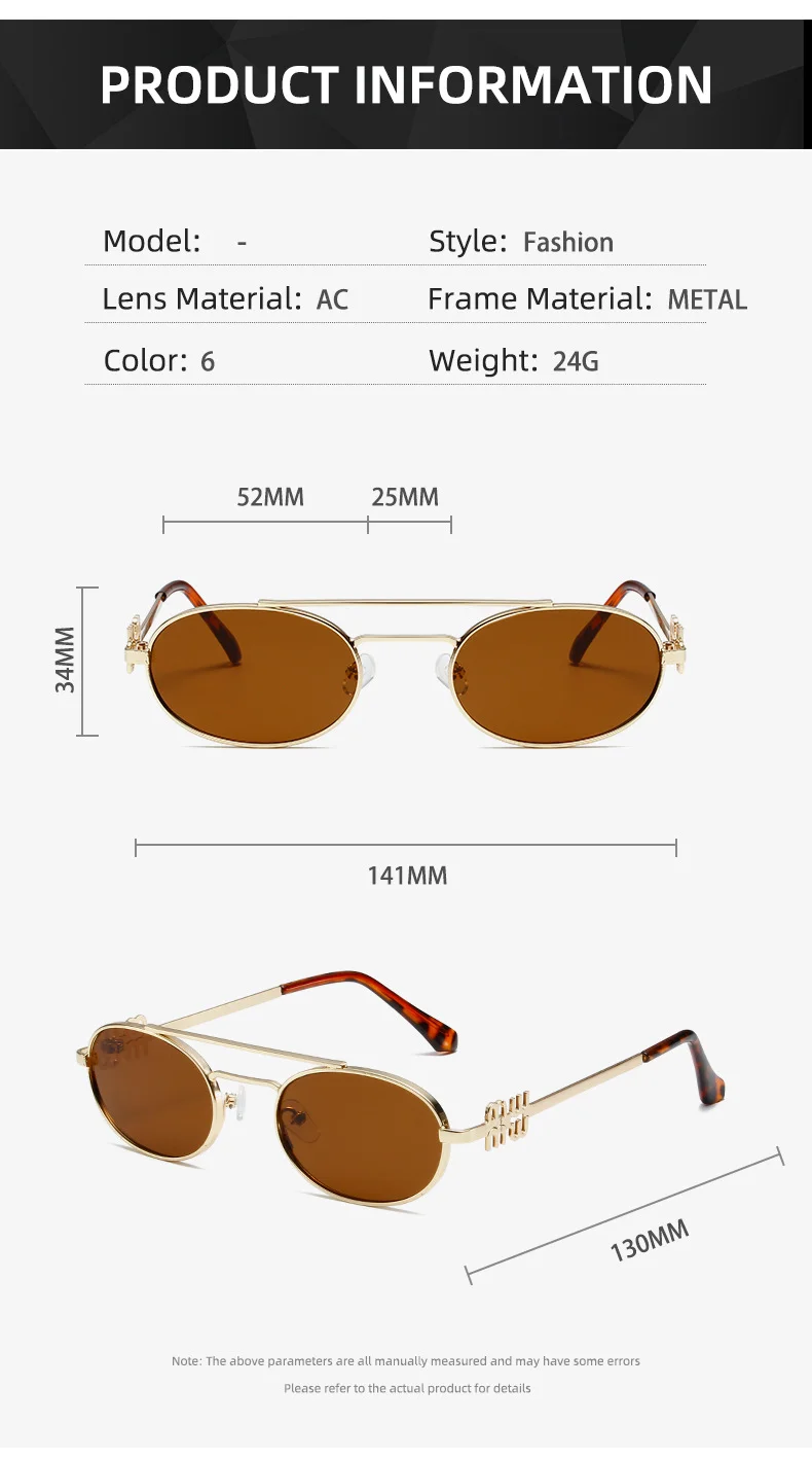Mocha Brown PC Double-Bridge Sunglasses - Retro Mocha Brown UV Protection / $1.76 per pair (Wholesale Price) - Details 3