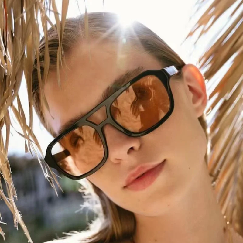 Multiple colors available PC Retro Outdoor Sunglasses - Trendy Commuting Glasses / $1.03 per pair (Wholesale Price) - View 2