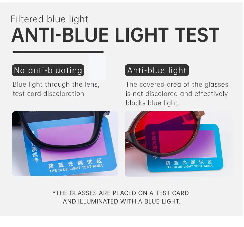 Black + Red PC 2026 New Red Dual-Use Glasses - Fashion Oval Frames for Blue Light Blocking - Details 9