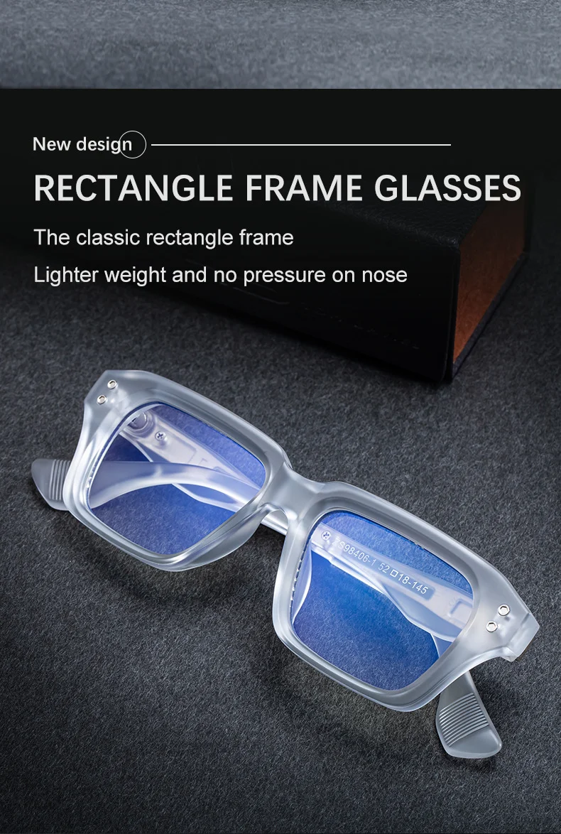 Glossy Black/Gold，Matte Black/White，Matte Black/Gunmetal, Tortoise Gold/White, Matte Translucent Grey, Matte Clear/Silver Zinc Alloy 2026 New Men's Chic Square Photochromic Sunglasses. Personalized Outdoor Gear with UV400 Protection - Details 6