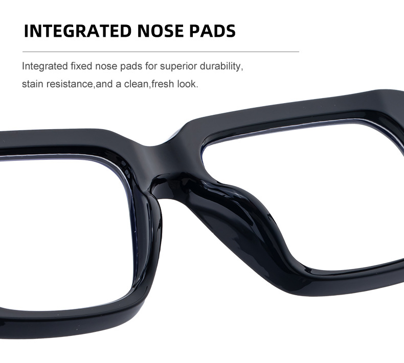 Glossy Black/Gold,Matte Black/White,Matte Black/Gunmetal, Tortoise Gold/White, Matte Translucent Grey, Matte Clear/Silver Zinc Alloy 2026 New Men's Chic Square Photochromic Sunglasses. Personalized Outdoor Gear with UV400 Protection - Details 15