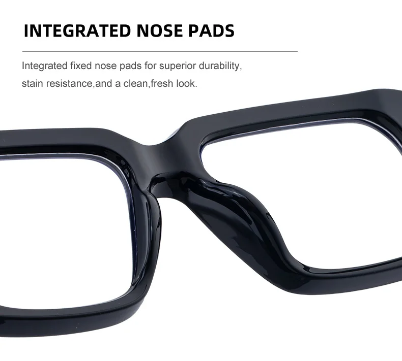 Glossy Black/Gold,Matte Black/White,Matte Black/Gunmetal, Tortoise Gold/White, Matte Translucent Grey, Matte Clear/Silver Zinc Alloy 2026 New Men's Chic Square Photochromic Sunglasses. Personalized Outdoor Gear with UV400 Protection - Details 15
