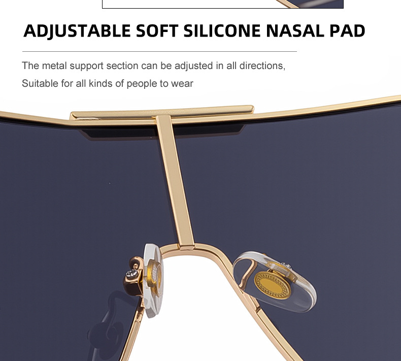 2026 New Chic Women's One-Piece Sports Sunglasses. Full-Frame Design with UV400 Protection for Cycling and Outdoor Adventures. Details and Specifications