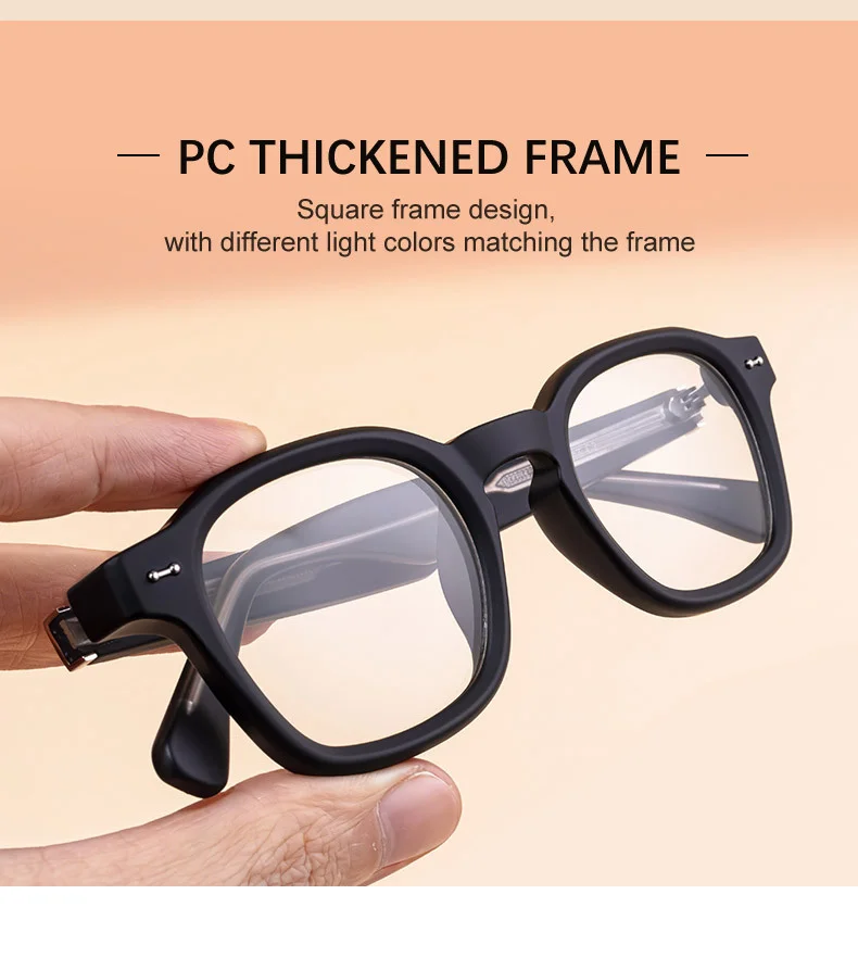 Black PC Chic Women's Mini Square Photochromic Sunglasses. Personalized Street Style Shades with UV400 Protection for Outdoor Looks - Details 5