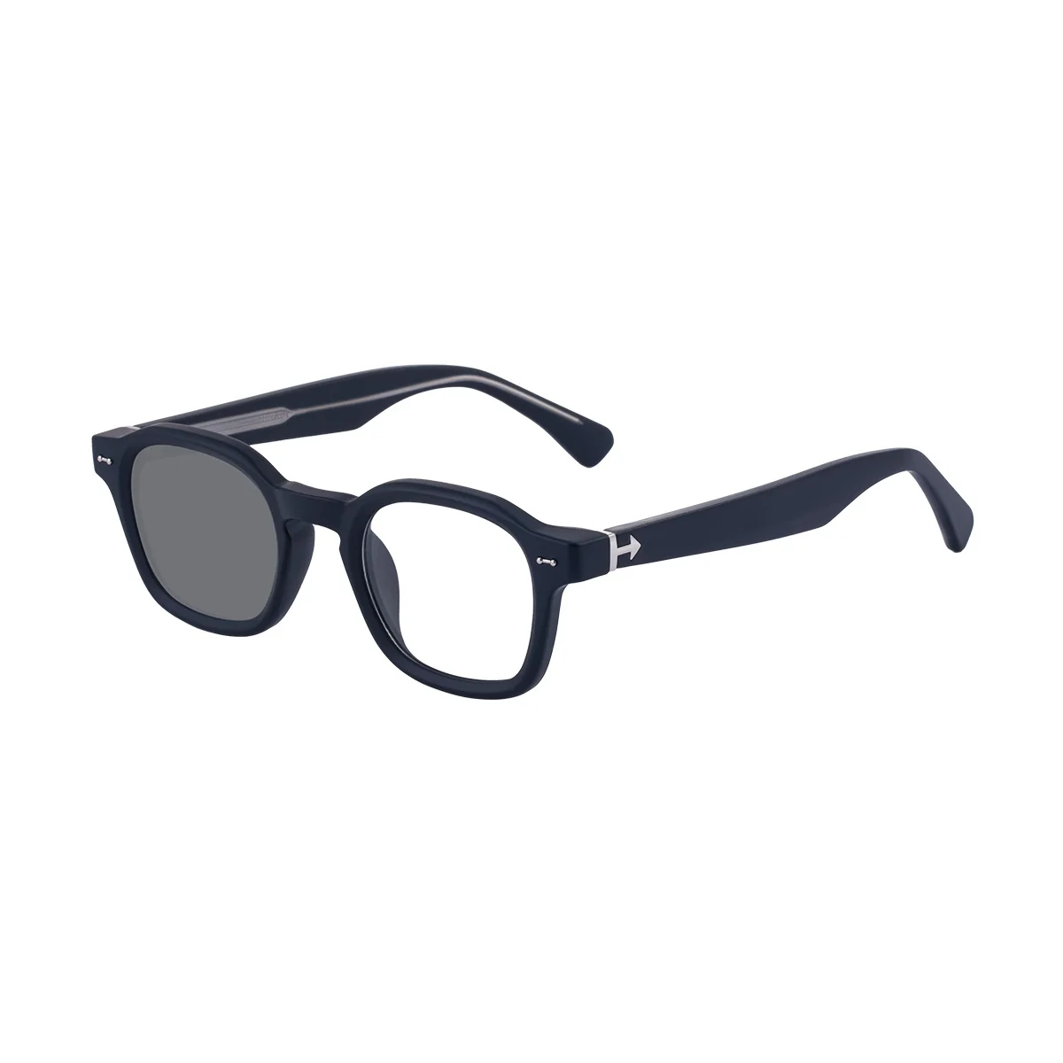 Black PC Chic Women's Mini Square Photochromic Sunglasses. Personalized Street Style Shades with UV400 Protection for Outdoor Looks - View 5