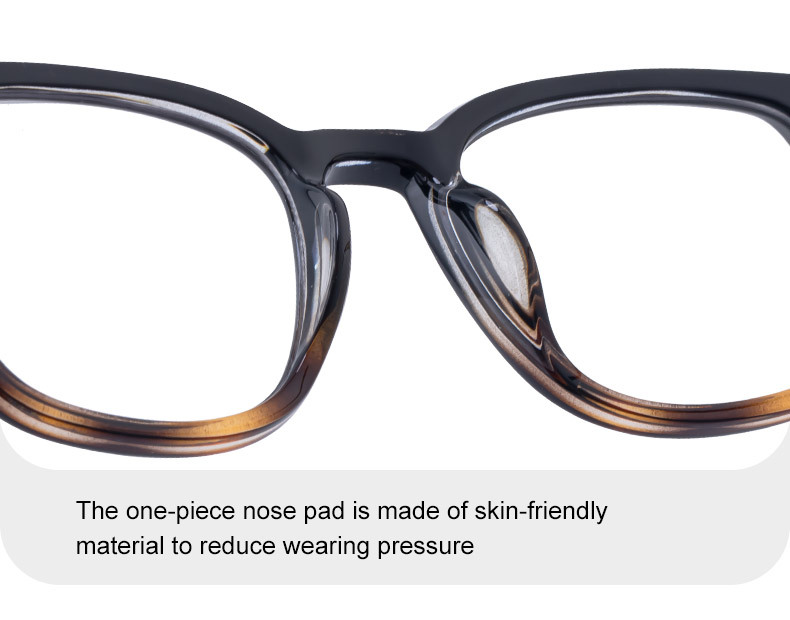 Trendy Women's Square Photochromic Sunglasses – EU/US Style Propionate Frame with Insert Pins for Outdoor UV Protection Details and Specifications