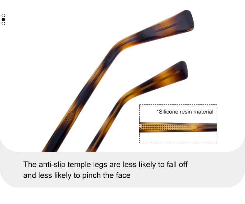Black PC Trendy Women's Square Sunglasses - Unique Versatile Style, Premium Propionate Frame with Signature Pin Temples - Details 14
