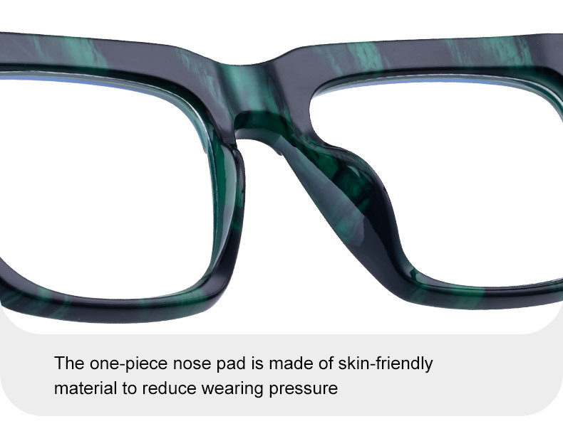 Black PC Men's Retro Square Photochromic Sunglasses - EU/US Fashion Style, Unique Design & UV400 Protection for Outdoor Activities - Details 10