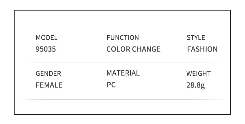 New Women's Cat-Eye Photochromic Sunglasses – Unique Trendy Premium Style for Outdoor UV Protection Details and Specifications