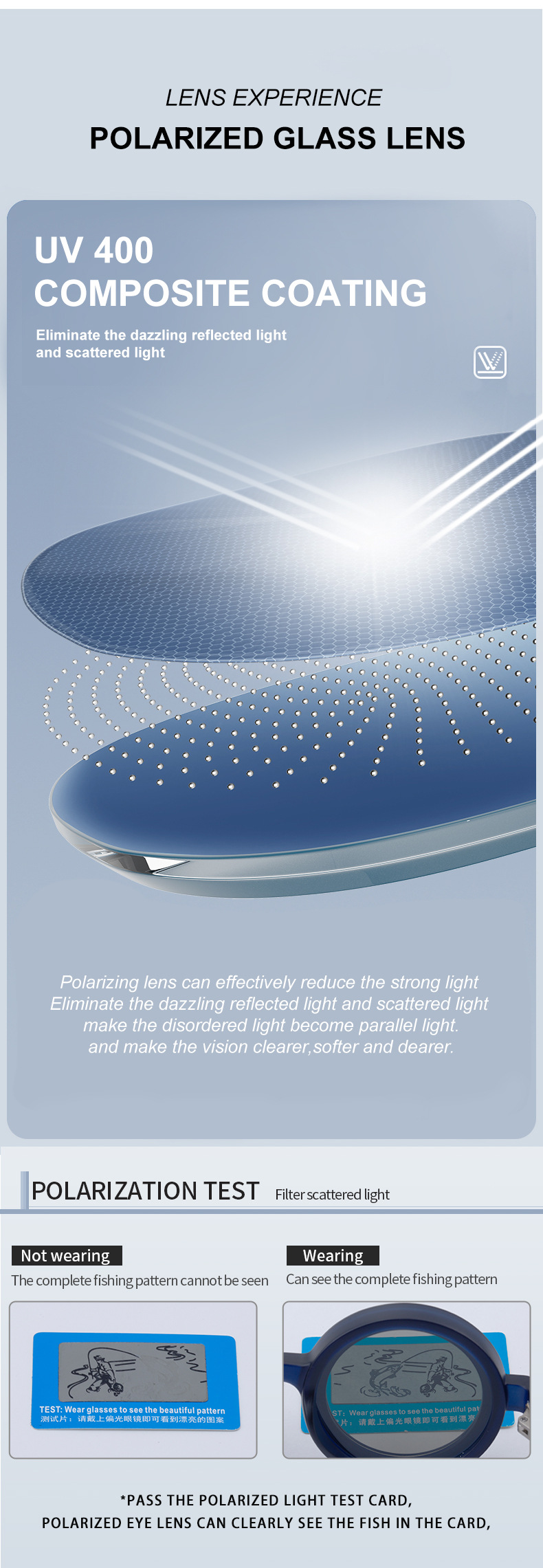 New Men's Round Frame Night Driving Glasses – Adjustable ND Variable Focus Polarized Sunglasses Details and Specifications