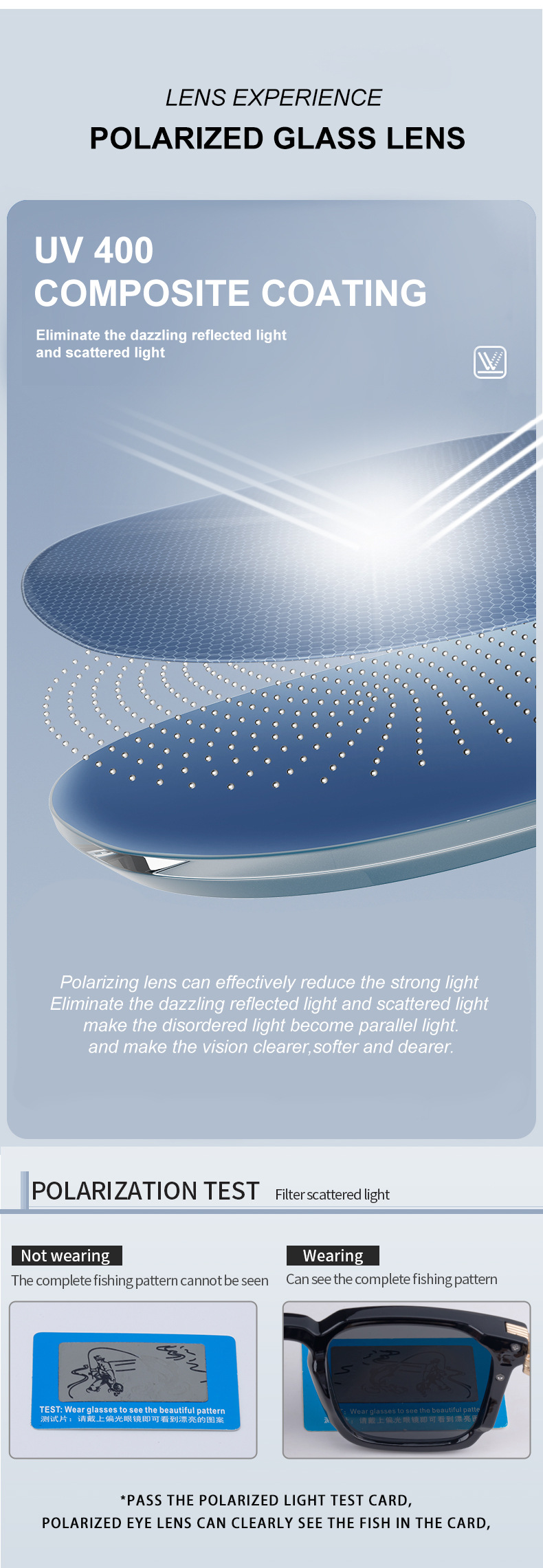 New Fashion Men's Square Polarized Sunglasses - Unique Outdoor Trendy UV Protection Shades Details and Specifications