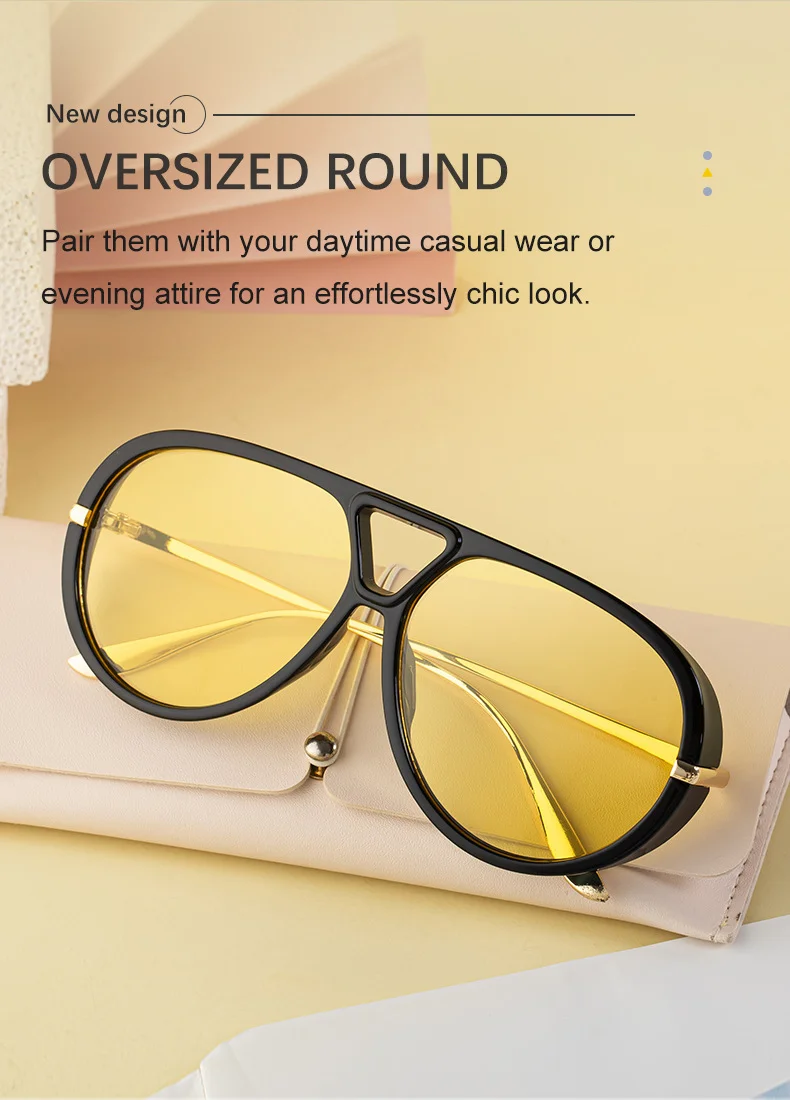 Black Zinc Alloy New Women's Aviator Sunglasses with Double Bridge – Retro Teal Style UV400 Polarized Outdoor Sun Glasses for Driving & Travel - Details 6