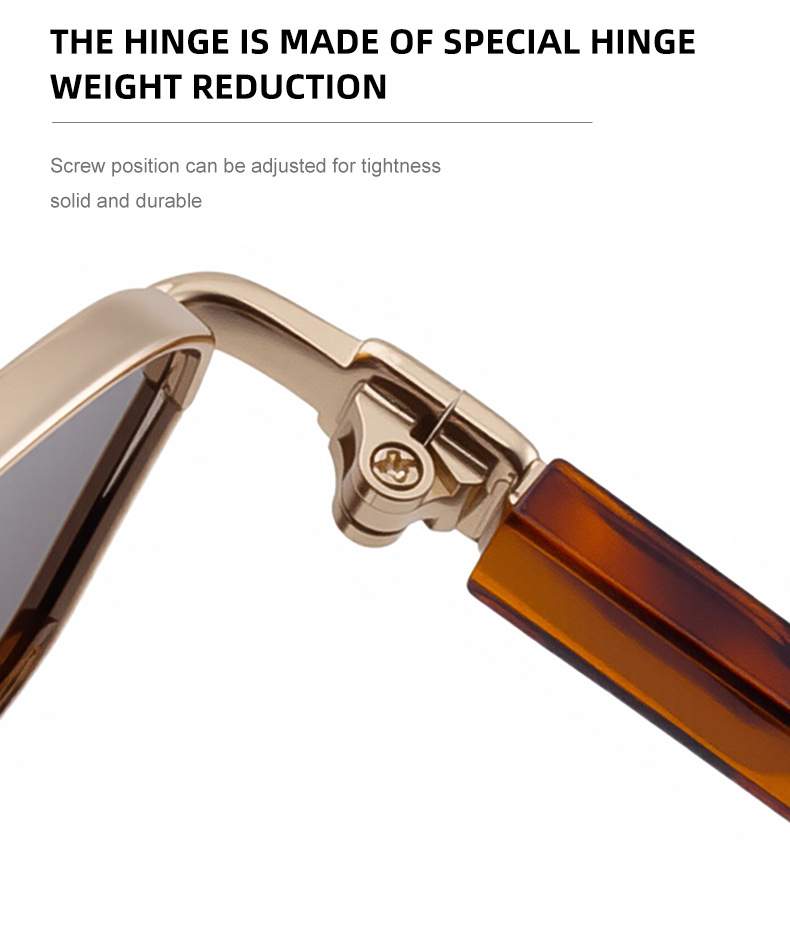 New Unisex Retro Square Sunglasses with Metal Frame – Trendy Fashion UV400 Sun Glasses for Men & Women Details and Specifications