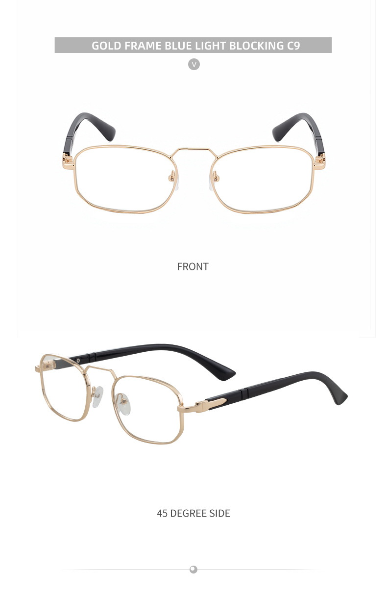 New Unisex Retro Square Sunglasses with Metal Frame – Trendy Fashion UV400 Sun Glasses for Men & Women Details and Specifications