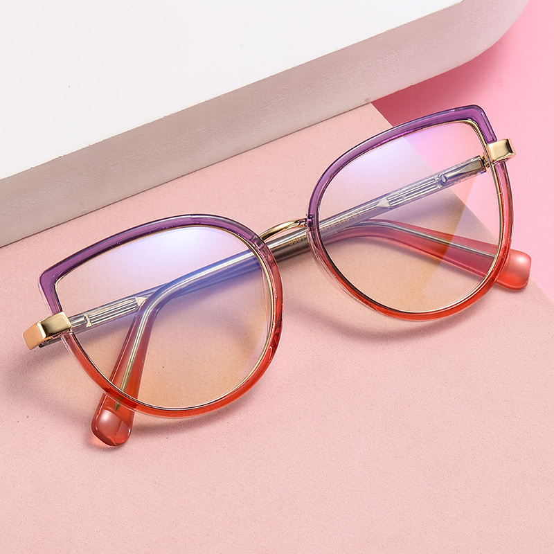 Black TR90 2026 New Cat-Eye Photochromic Optical Frames for Women – Personalized Versatile High-End Fashion Sun Glasses with UV Protection - View 3