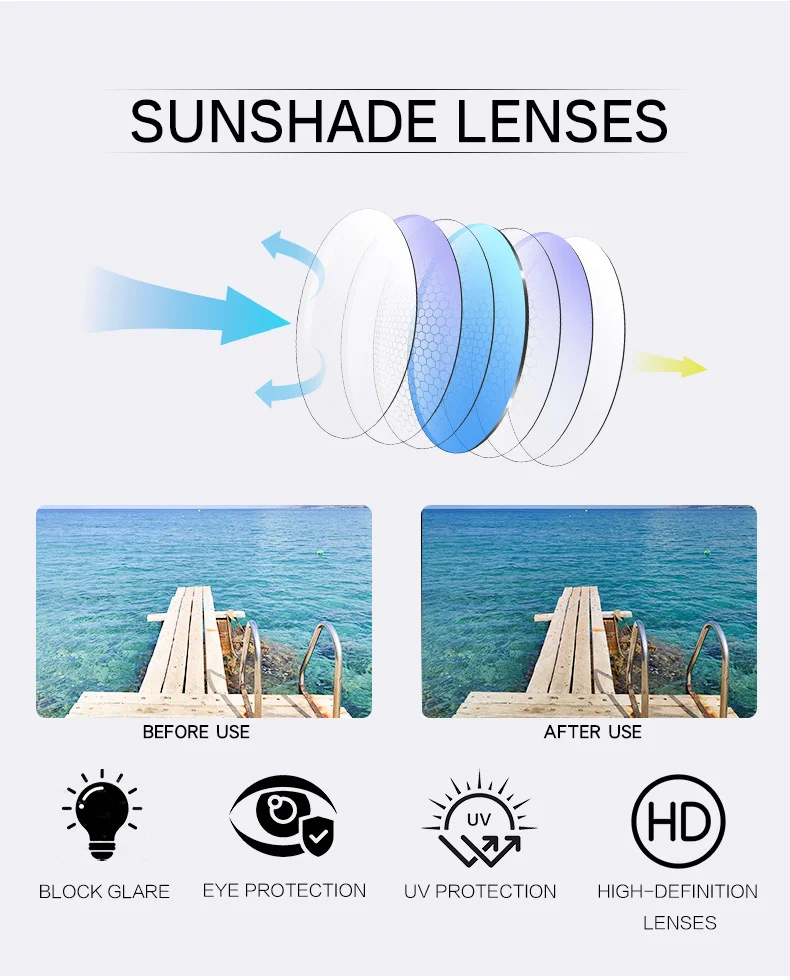 Black Copper alloy Unisex Small Frame Metal Rimless Sunglasses - Modern Minimalist UV400 Protection - Details 10