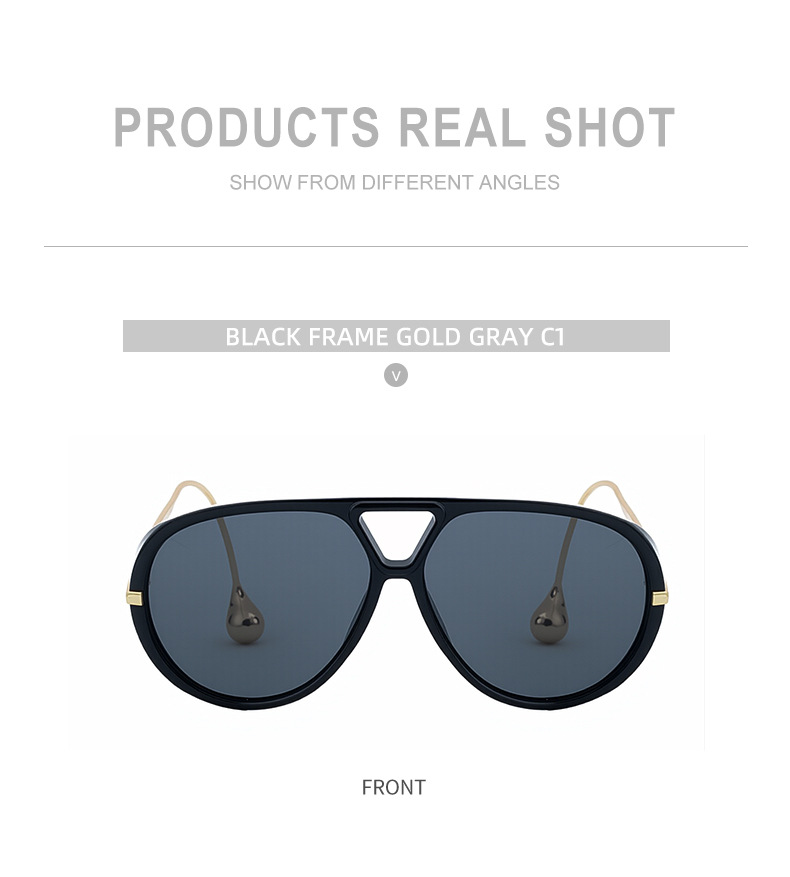 Women's Fashion Double Bridge Aviator Sunglasses - Trendy Pilot Sun Glasses UV400 Details and Specifications