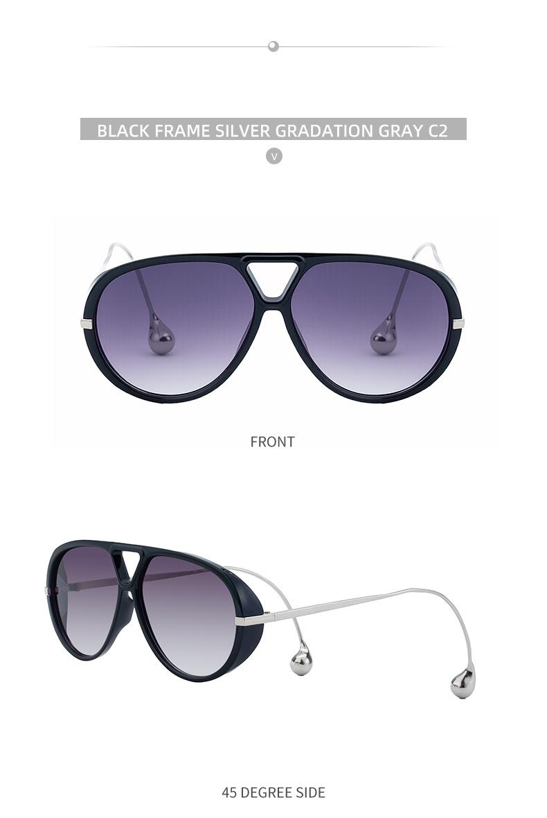 Women's Fashion Double Bridge Aviator Sunglasses - Trendy Pilot Sun Glasses UV400 Details and Specifications