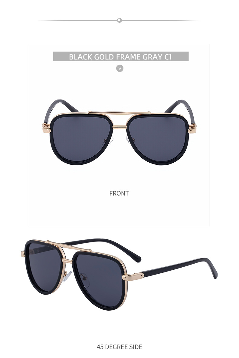 Unisex Retro Aviator Sunglasses - New Fashion Trendy Pilot Sun Glasses UV400 Details and Specifications