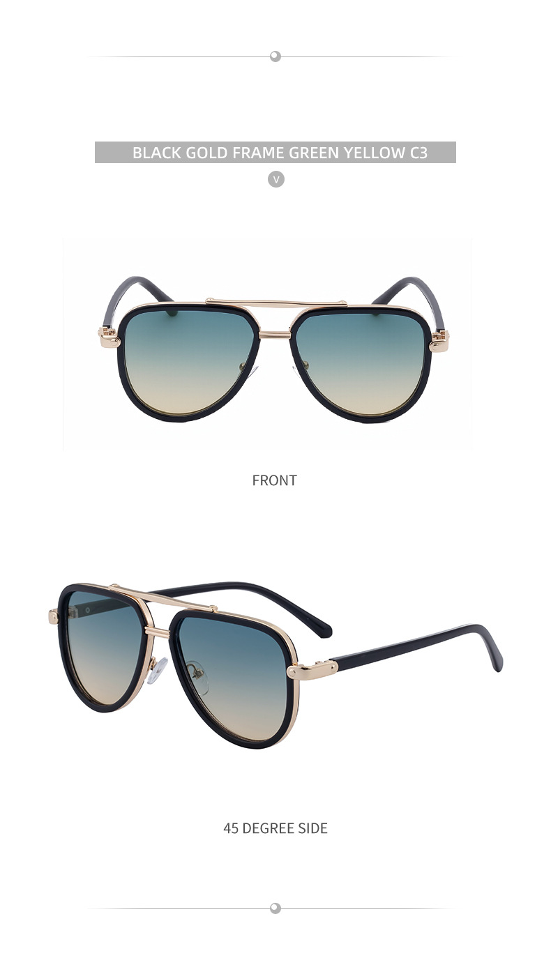 Unisex Retro Aviator Sunglasses - New Fashion Trendy Pilot Sun Glasses UV400 Details and Specifications